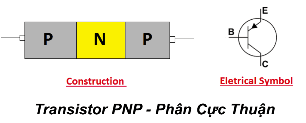 Transistor PNP – Phân Cực Thuận