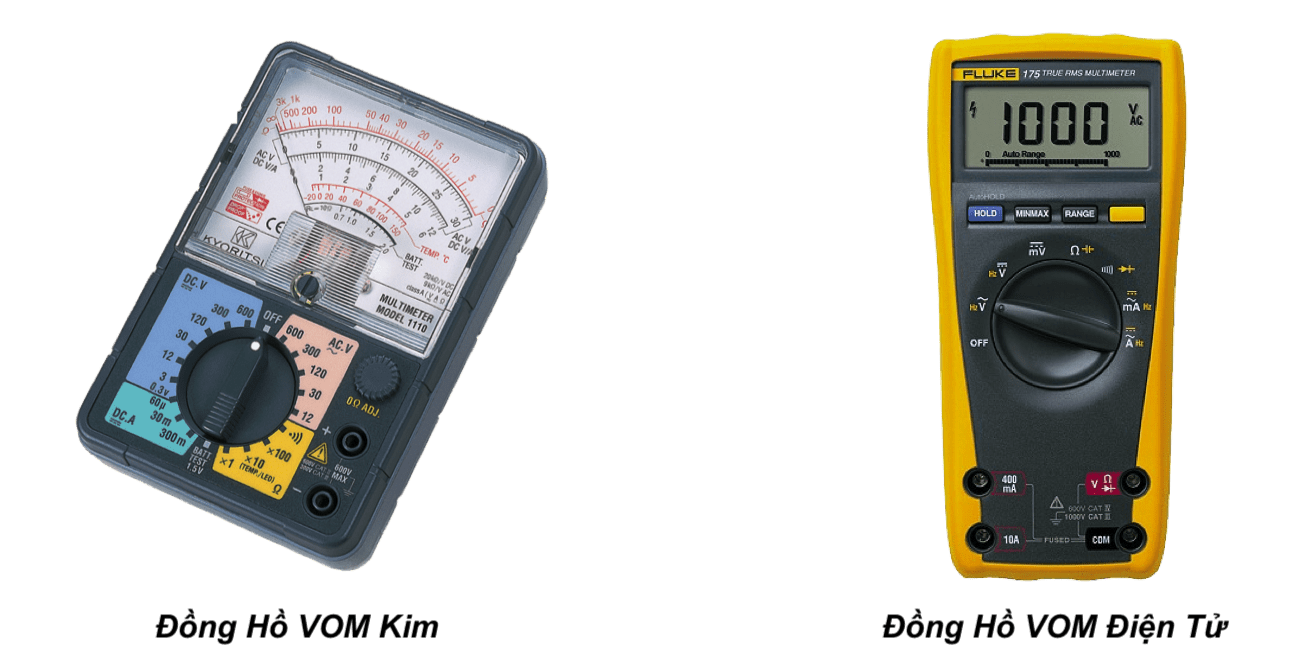 Đồng hồ VOM – một thiết bị không thể thiếu để đo biến trở