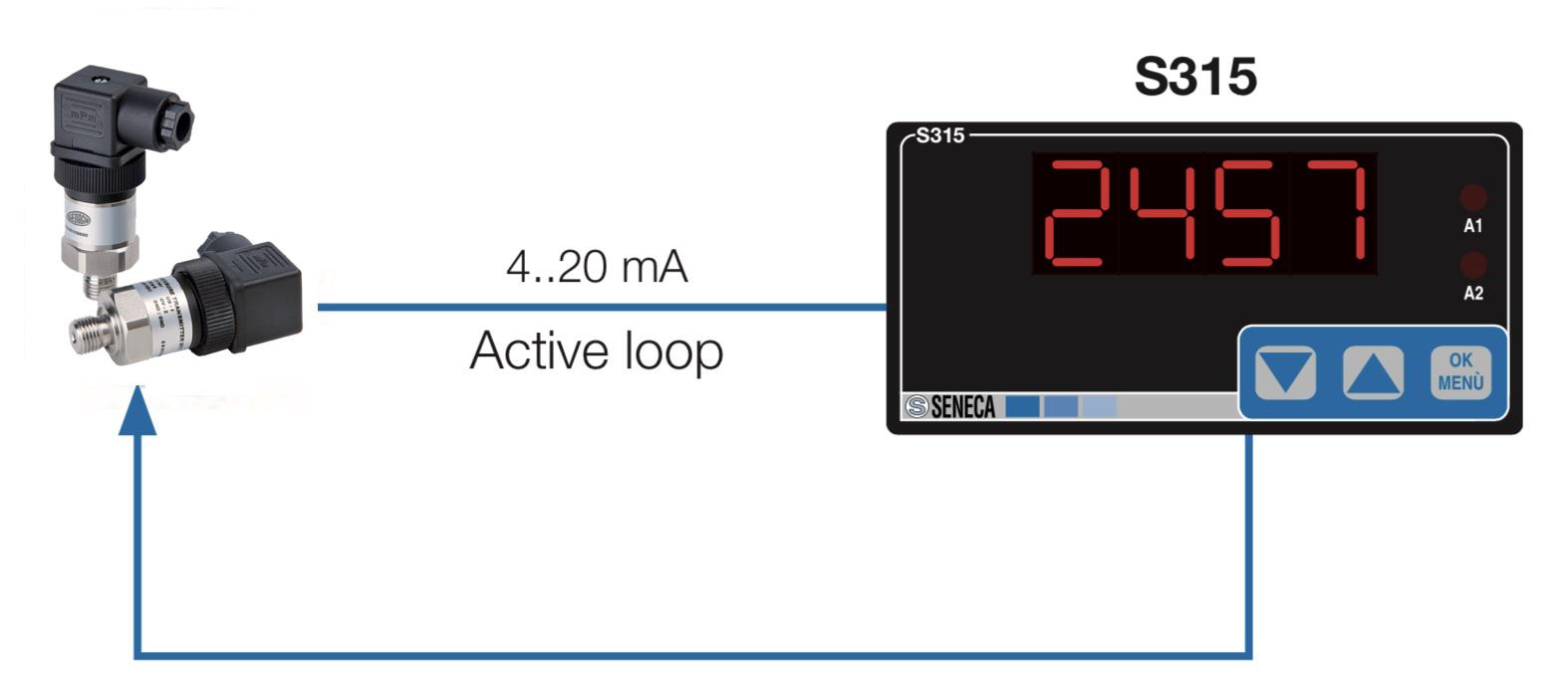 Đồng hồ hiển thị áp suất giúp chúng ta đọc được giá trị áp suất từ cảm biến