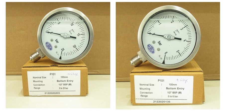 Đồng hồ áp suất chống rung