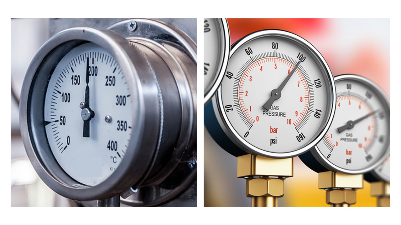 Hydraulic pressure gauge